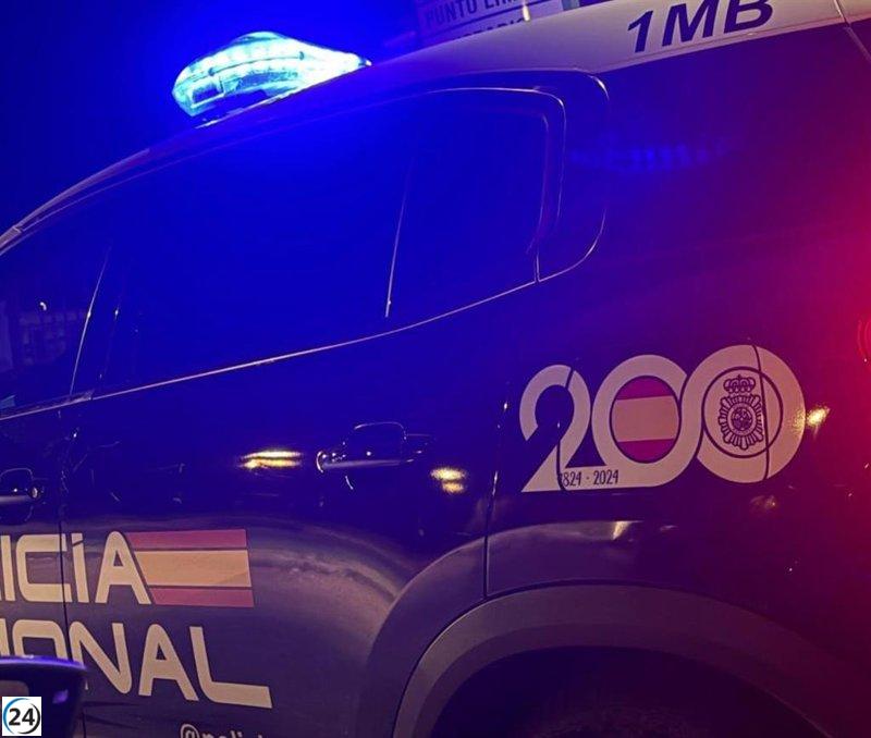 Liberado tras intimidar a un familiar con una cadena en Valladolid.