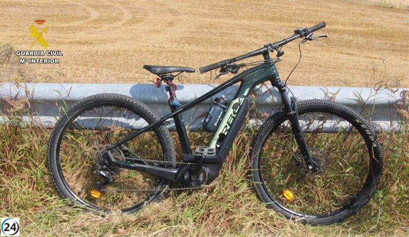 Capturan a fugado que atropelló gravemente a ciclista en Palencia.