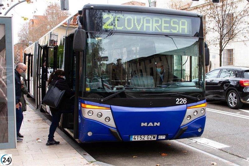 Aumento del 9,4% en tarifas de autobús urbano en junio, por debajo del promedio.