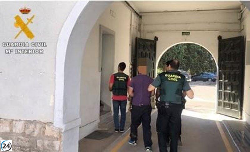 Arrestado en Rioseco por robar y prender fuego a una furgoneta, generando un incendio de más de tres hectáreas.