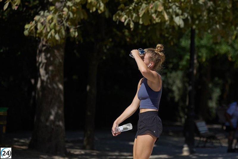 Alerta naranja por calor en seis provincias de Castilla y León este sábado.