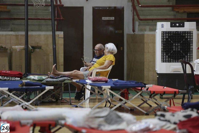 Desalojo en tres localidades de Ponferrada ante el avance del incendio en Yeres-Llamas de Cabrera.