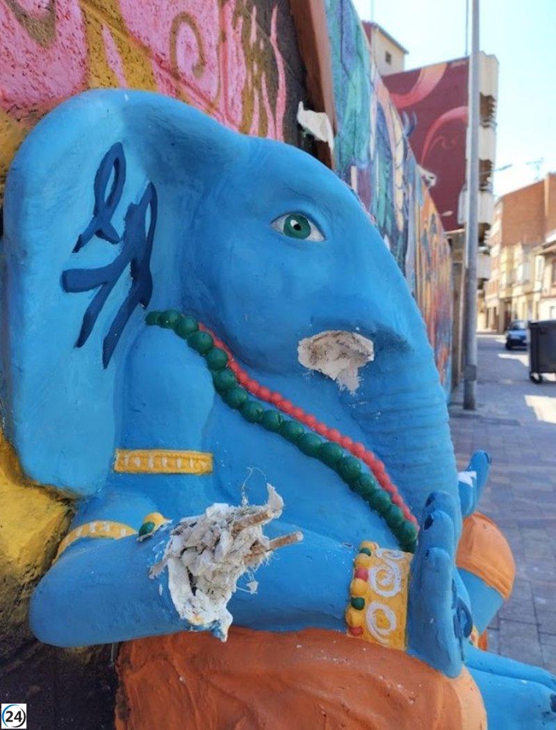 Vandalizan homenaje a víctimas de incendio en La Bañeza, León.