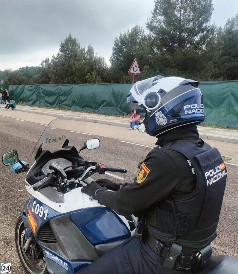 Arrestado por amenazar de muerte y proferir insultos racistas a empleada de un bar en Valladolid.