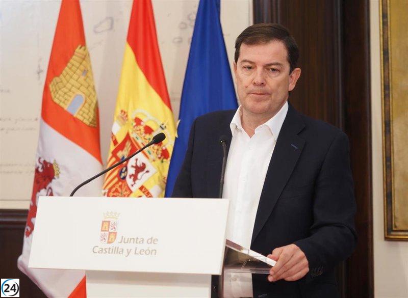 Junta respalda a Mañueco frente al desaire de bomberos: 