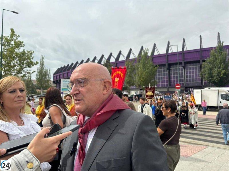 Carnero pide civismo en las protestas de la Vuelta en Valladolid.