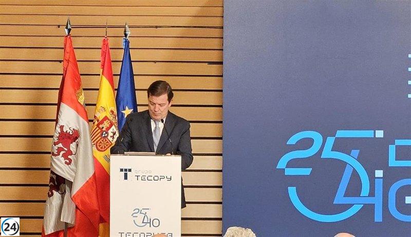 Mañueco presenta un plan presupuestario centrado en reducción de impuestos, apoyo a las empresas y terrenos industriales accesibles.