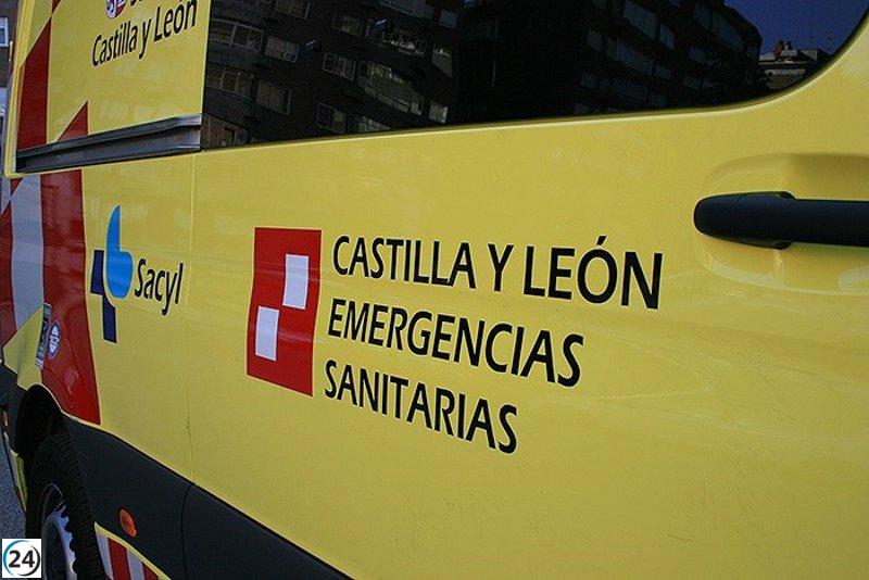Accidente en Villar de Peralonso deja cinco heridos, incluidos un bebé y dos menores.