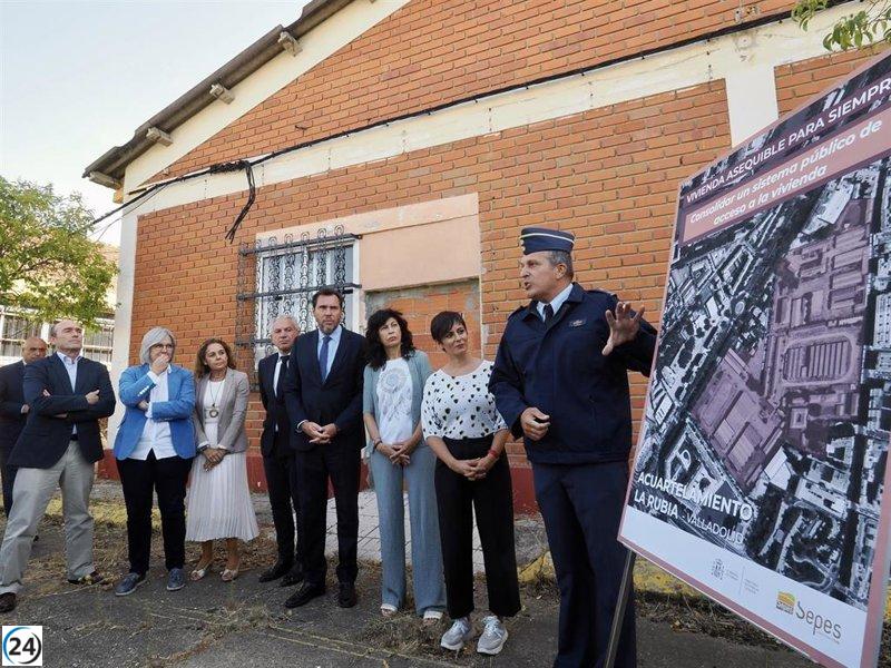 Gobierno busca reformar PGOU de Valladolid para aumentar la oferta de viviendas en La Rubia.