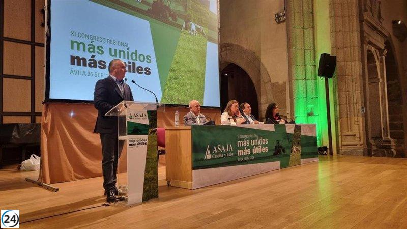 Dujo vuelve a liderar Asaja en CyL, enfocándose en rentabilidad y la PAC.