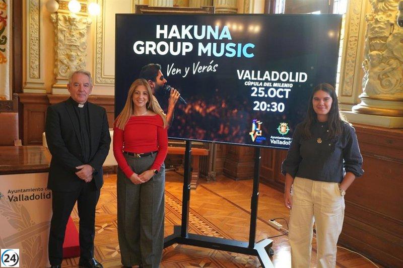 Valladolid recibe el debut en Castilla y León del grupo católico 'Hakuna Group Music'.