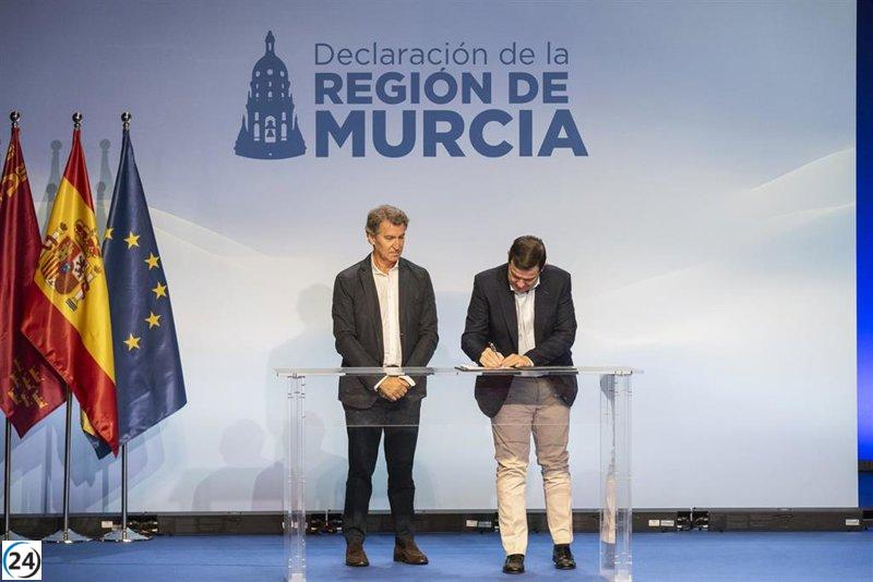 Mañueco resalta la 'Declaración de Murcia' como un modelo de 
