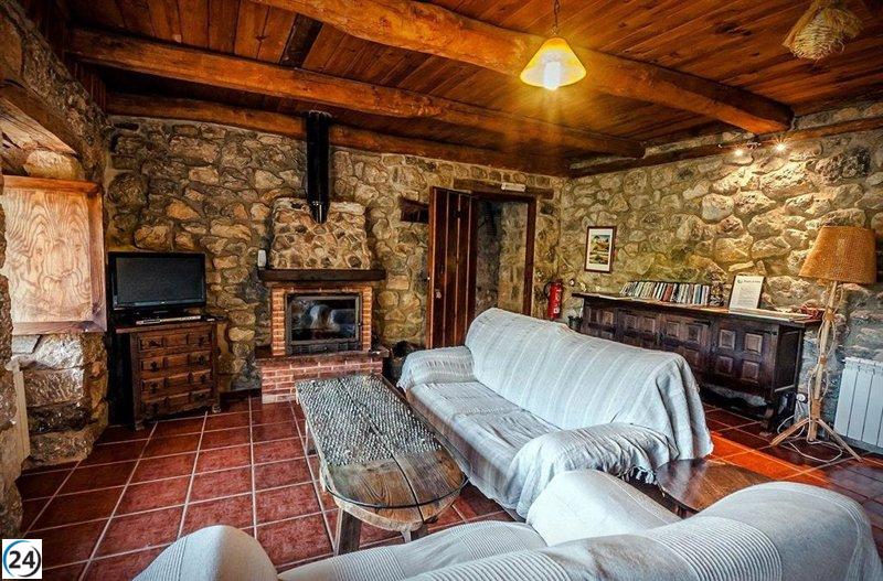 Castilla y León lidera el turismo rural en agosto con 309.320 pernoctaciones.