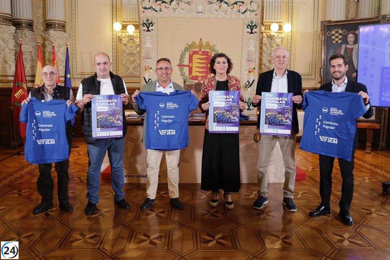 Valladolid organizará el domingo una marcha benéfica a favor del Banco de Alimentos.