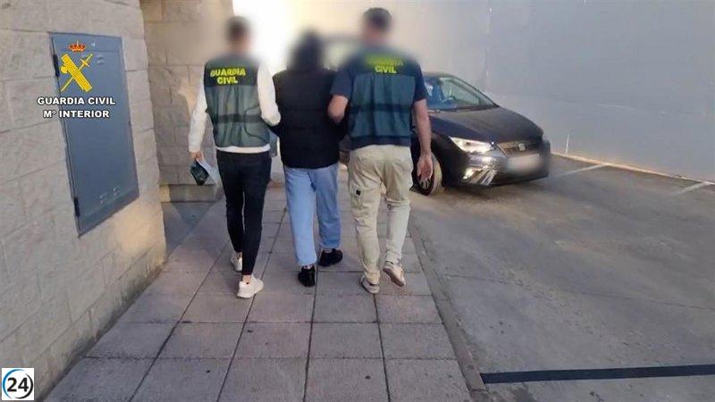 Tres detenidos por la Guardia Civil tras realizar 38 robos en el norte de España.
