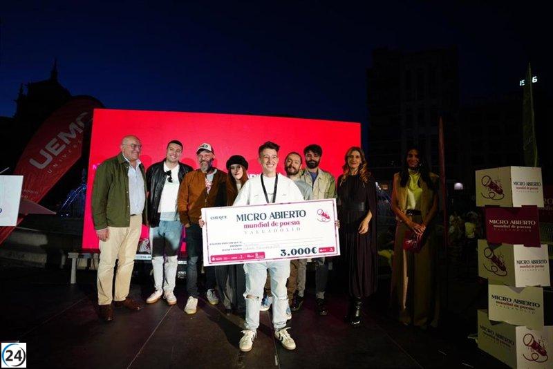 Juliet Kent se corona en el primer Mundial de Micro Abierto de Poesía de Valladolid.