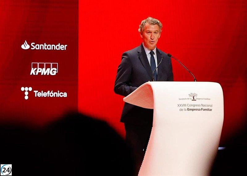 Feijóo sostiene que España requiere una gestión eficiente del gasto y critica a Sánchez por la presión fiscal.