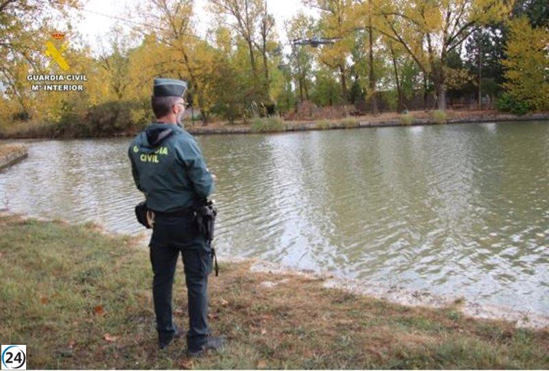 Cuerpo de hombre de 47 años desaparecido fue encontrado en el canal de Rioseco, Valladolid.