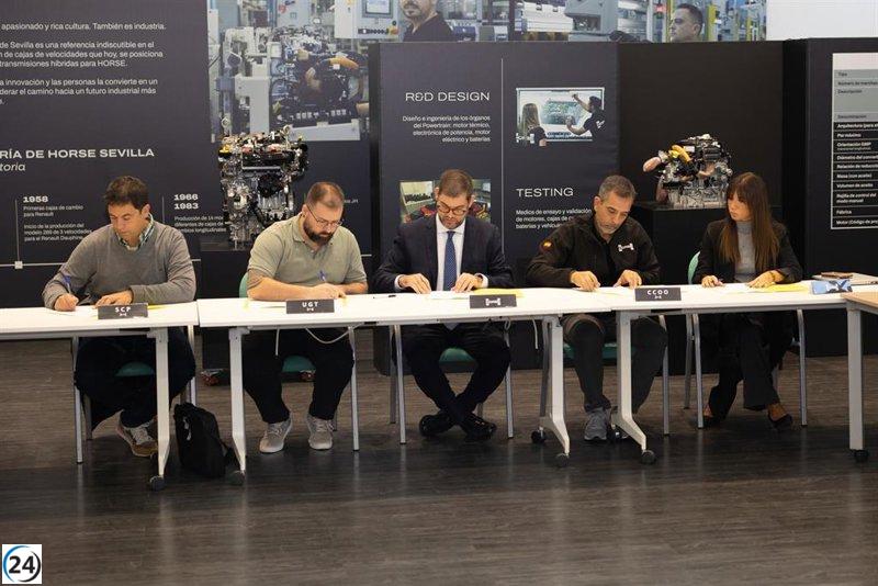 Horse y sindicatos alcanzan un acuerdo que la empresa califica de