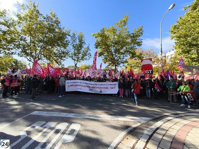 Casi 400 ciudadanos piden a Mañueco que asuma el liderazgo y exigen el cumplimiento del convenio por parte de la Junta.