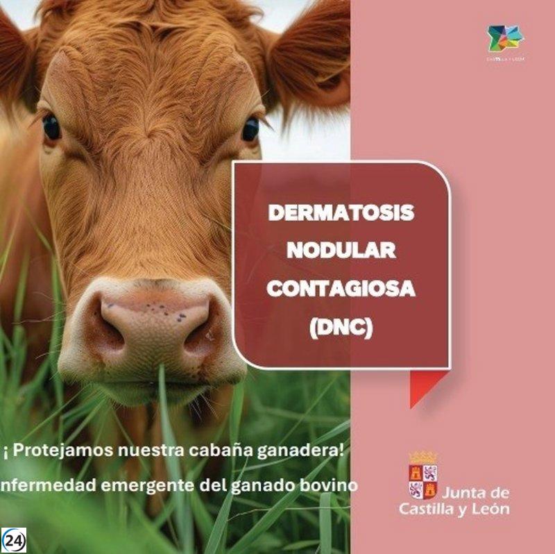CyL lanza campaña para fortalecer vigilancia contra la Dermatosis Nodular.
