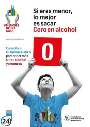 Uno de cada cinco jóvenes de 14 a 18 años en CyL ha consumido alcohol en el último mes.