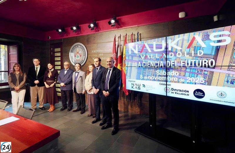Este sábado regresa Naukas Valladolid con su octava edición, un encuentro de ciencia y divulgación.
