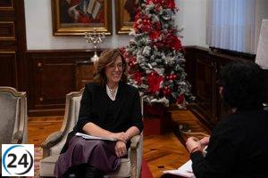 Armisén prevé que 2025 sea un año clave gracias a la eficaz gestión de los fondos europeos.