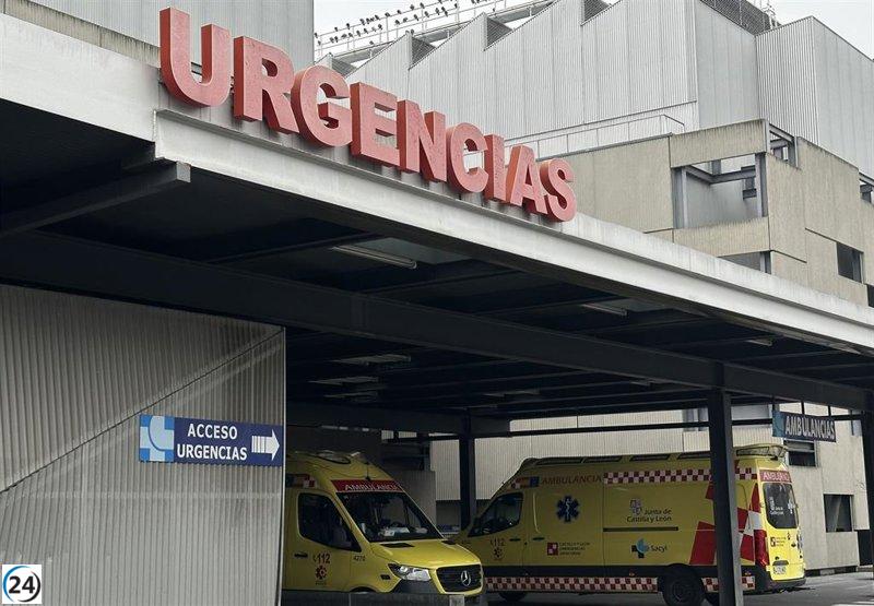 Tres heridos en accidentes de tráfico en Valladolid durante la noche del sábado.