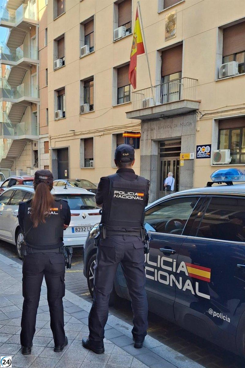 Liberan a joven tras agredir a policía en una casa de apuestas de Valladolid.
