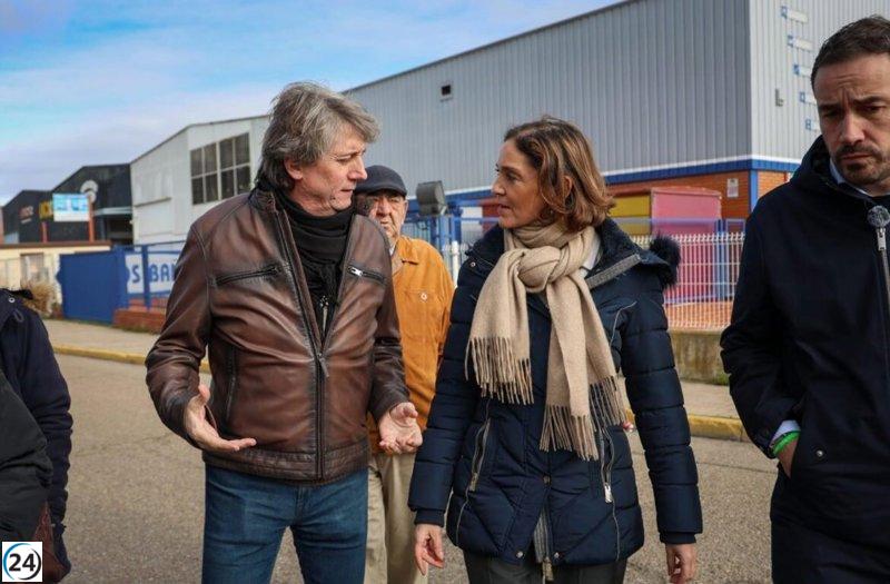 Martínez impulsa un plan estratégico para el crecimiento de pymes agroalimentarias en las áreas rurales de Castilla y León.