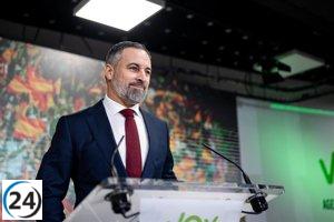 Abascal insta al PP a incluir a Vox en el gobierno de Castilla y León para transformar la comunidad.