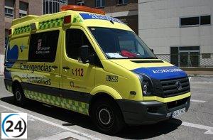 Dos motoristas sufren heridas tras accidente en Cogeces del Monte (Valladolid)