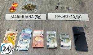 Joven detenida por tráfico de drogas en Las Merindades (Burgos).