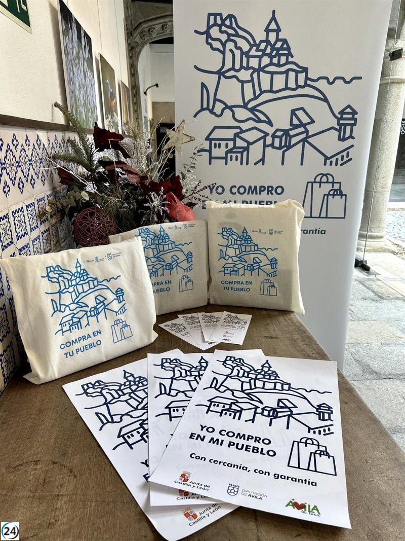 La campaña 'Compra en tu pueblo' sigue avanzando gracias a la Diputación de Ávila.