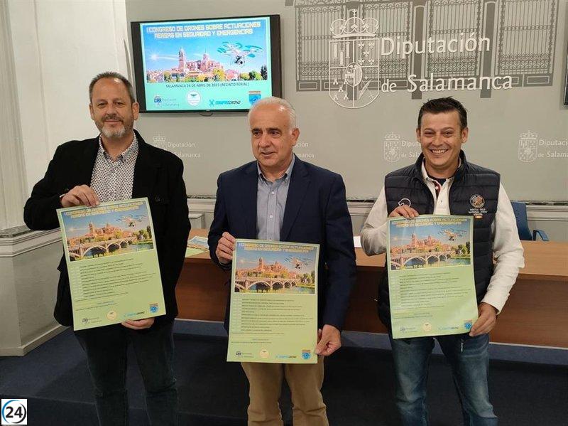 Profesionales de emergencias con drones se reunirán en Salamanca el 26 de abril.