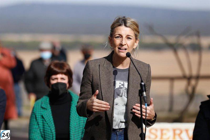 Yolanda Díaz apoyará a María Sánchez en Valladolid el 17 de mayo.
