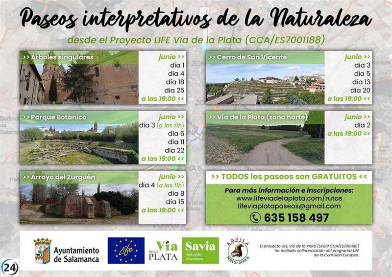 Salamanca lanza 9 rutas guiadas para destacar recursos ambientales y culturales.