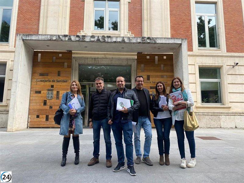 Sindicatos desconvocan huelga y acuerdan con la Junta crear grupos de trabajo por la Sanidad.
