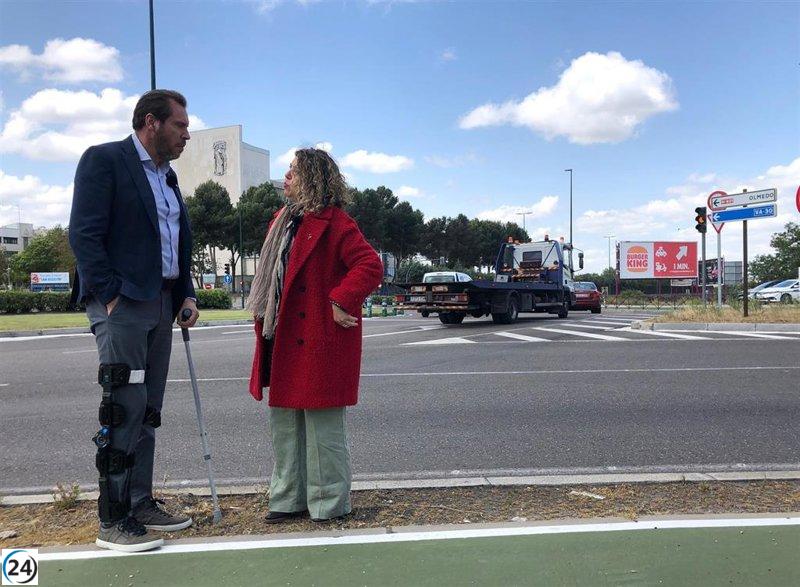 Puente presiona al Gobierno para construir un túnel en el cruce de San Agustín.
