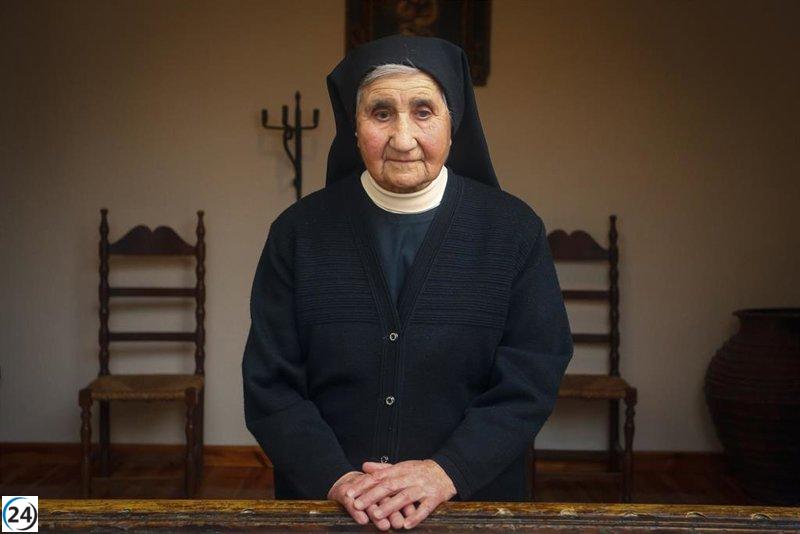 Muere en León una de las monjas de clausura más ancianas de España, a los 103 años.