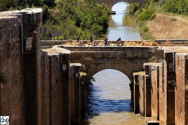 Un ciclista recorre 600km para explorar la provincia de Palencia.