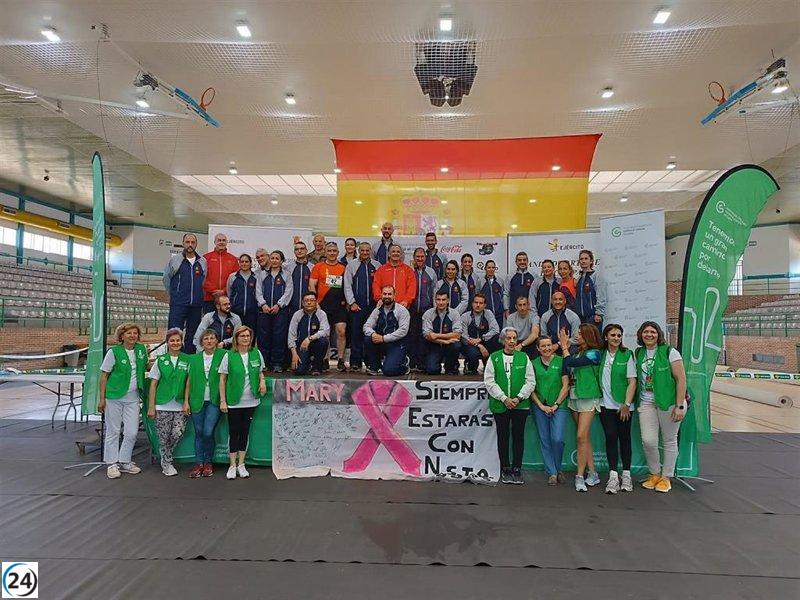 Casi 400 personas apoyan Memorial Cabo Galindo Valtuille en la carrera a favor de la AECC.