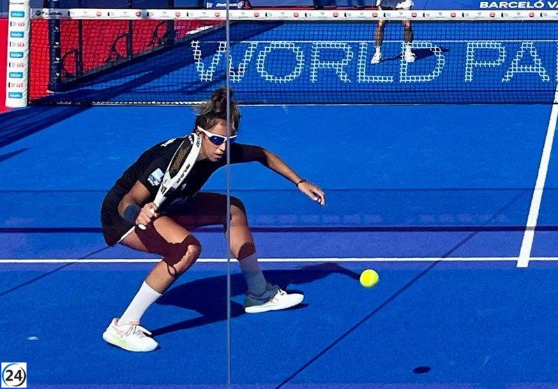 Bea González y Delfi Brea, finalistas femeninas del Valladolid Máster de Pádel.