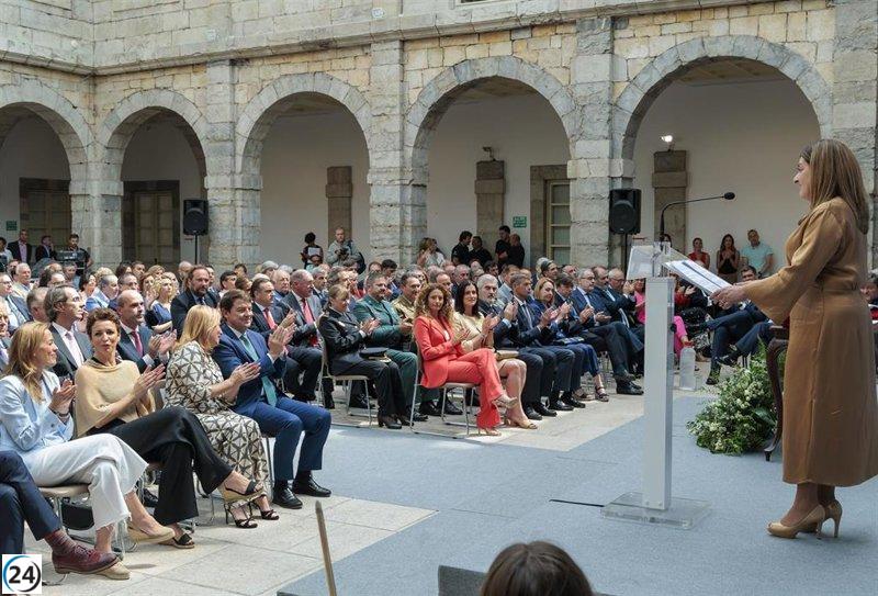 Mañueco apoya la toma de posesión de Buruaga como presidenta de Cantabria