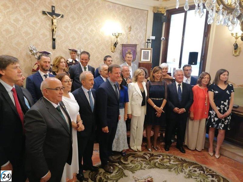 Borja Suárez, el nuevo presidente de la Diputación de Burgos