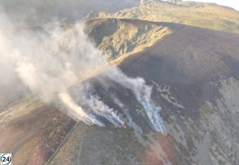La Junta reduce nivel de riesgo a 0 en La Aliseda de Tormes (Ávila) por incendios.
