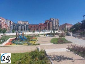 La finalización del túnel peatonal y la plaza pública de la calle Estación de Valladolid será el próximo día 11.