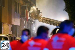 Hospitalizados tras explosión en Valladolid, las edades de las víctimas oscilan entre 22 y 89 años.