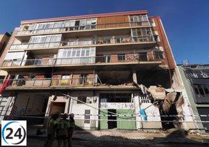 Heroico acto de un familiar salva la vida de una mujer de 89 años en la calle Goya.
